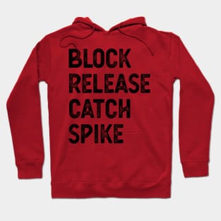 Block Release Catch Spike block release catch spike masks Hoodie